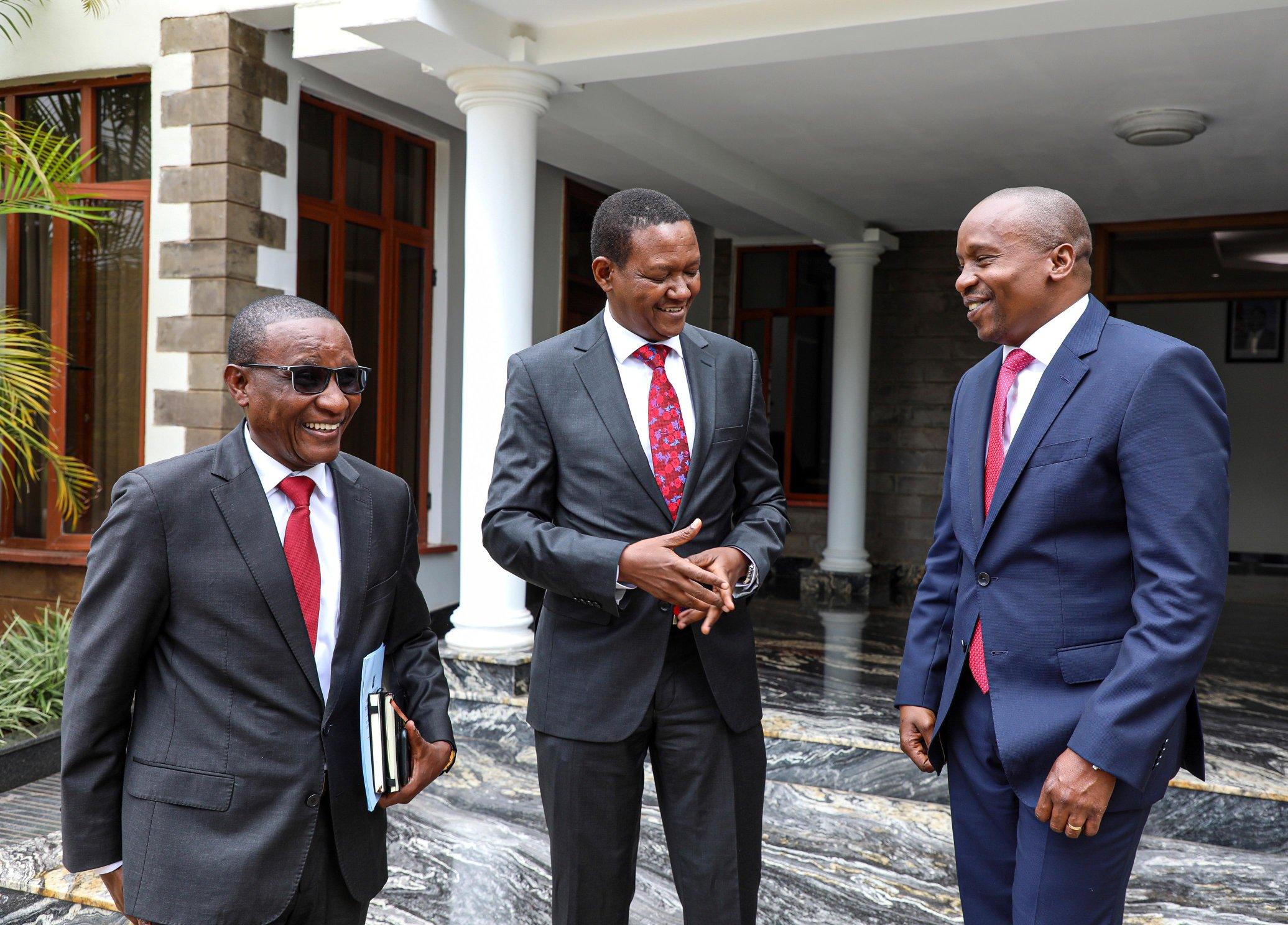 Kindiki, Mutua meet over hiring of youths for jobs abroad