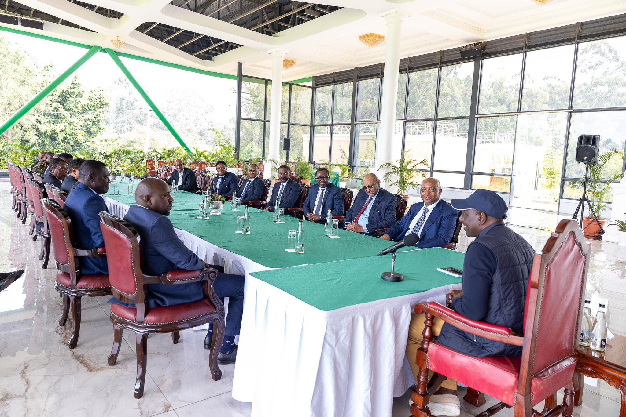 Ruto meets CAF president says Kenya is ready for Chan games