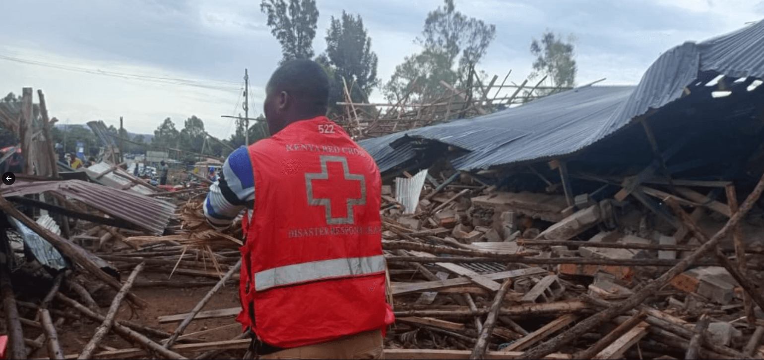 Migori: 7 storey building collapses in Rongo town