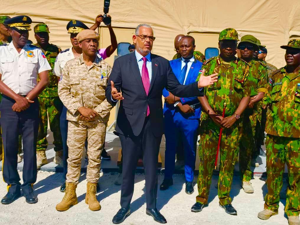 Haiti PM joins Kenyan police in marking Jamhuri