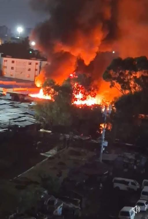 Traders count losses after Nyayo Market fire tragedy