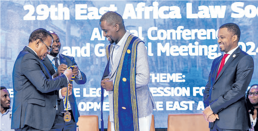 Young legal giant heads East Africa Law Society to future