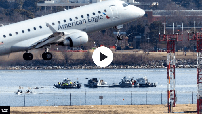 Washington DC plane crash: Black boxes found