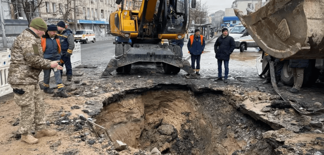 Three killed in strike on central Kyiv, Ukraine says