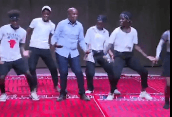 Light moment as Kindiki shows off dancing skills