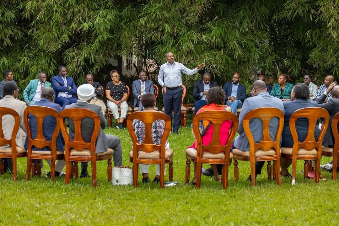 [PHOTOS] Kindiki hosts Mt Kenya leaders at his Karen Residence