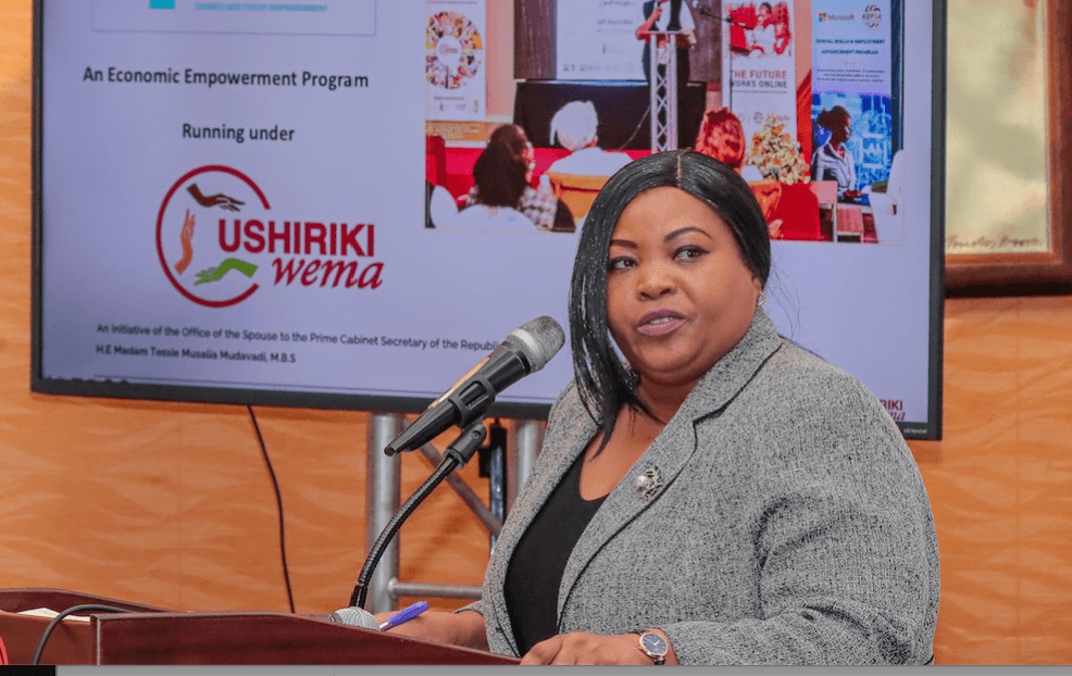 Tessie Mudavadi's Ushiriki Wema seeks partnerships to boost women, youth entrepreneurs