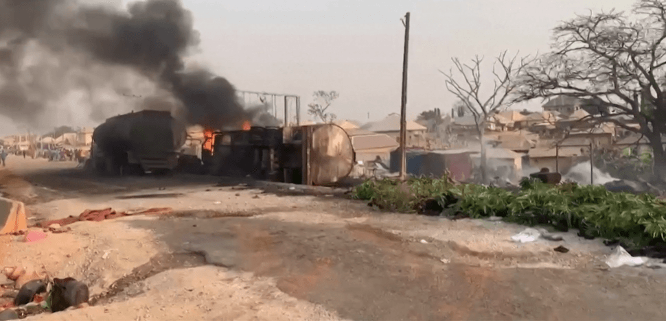 Fuel tanker explosion kills dozens of people in Nigeria