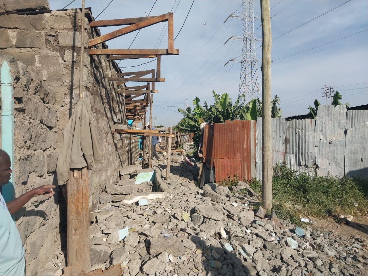 Removal of structures on Kaptembwo land voluntary - KPC