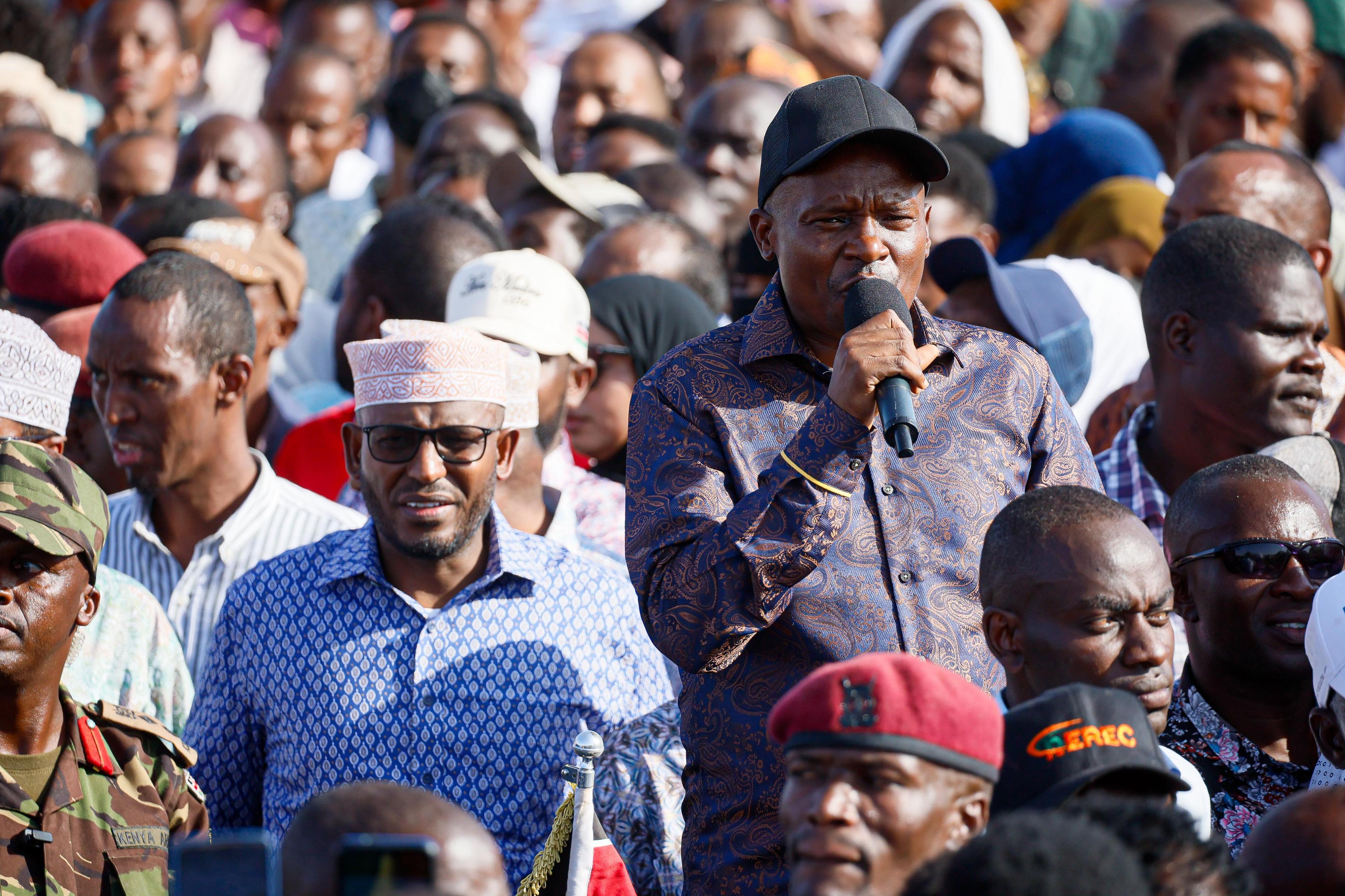 Thank you for uniting the country, Kindiki tells Ruto