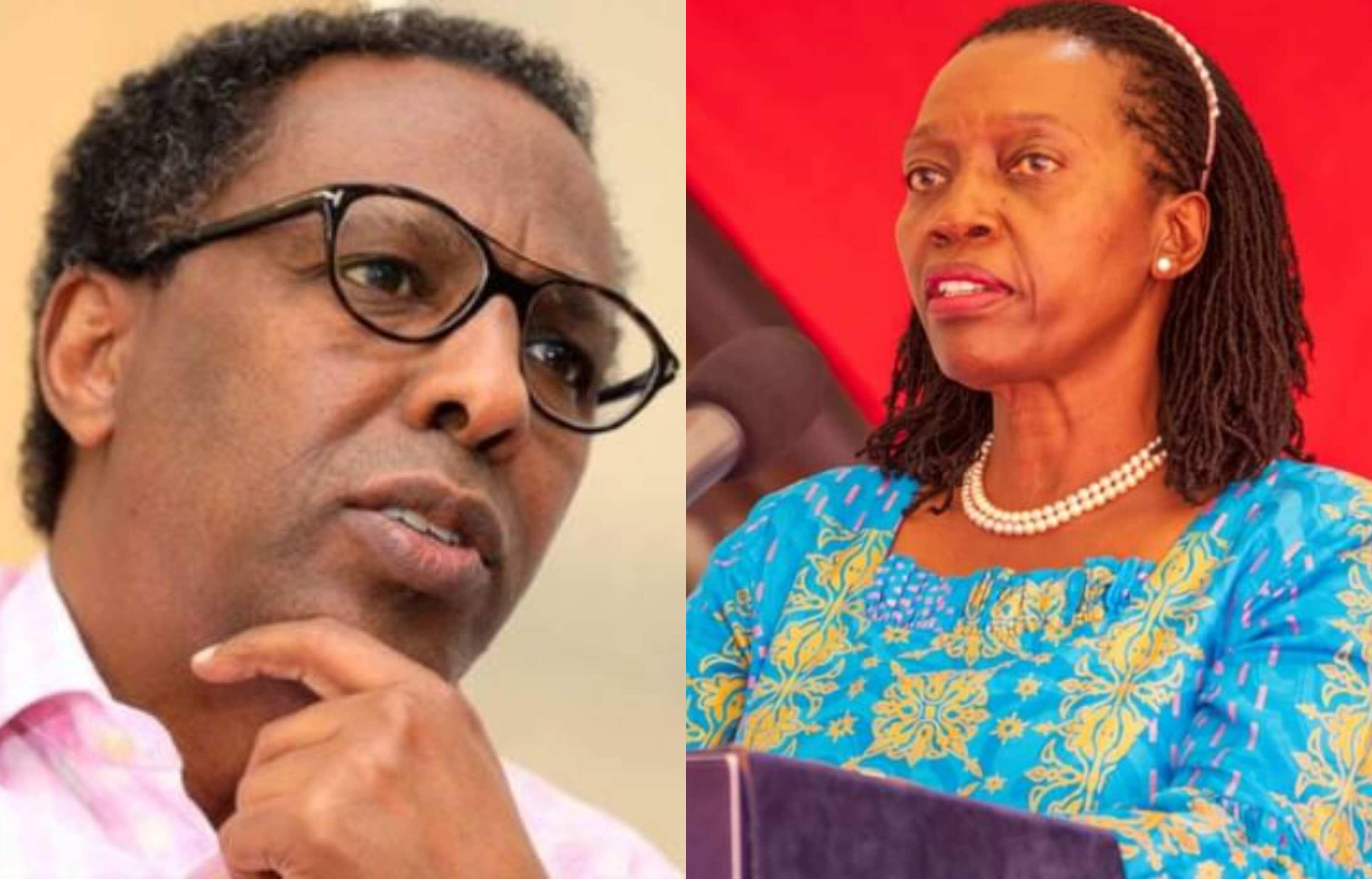 Welcome back! Karua says after unblocking Ahmednasir on X