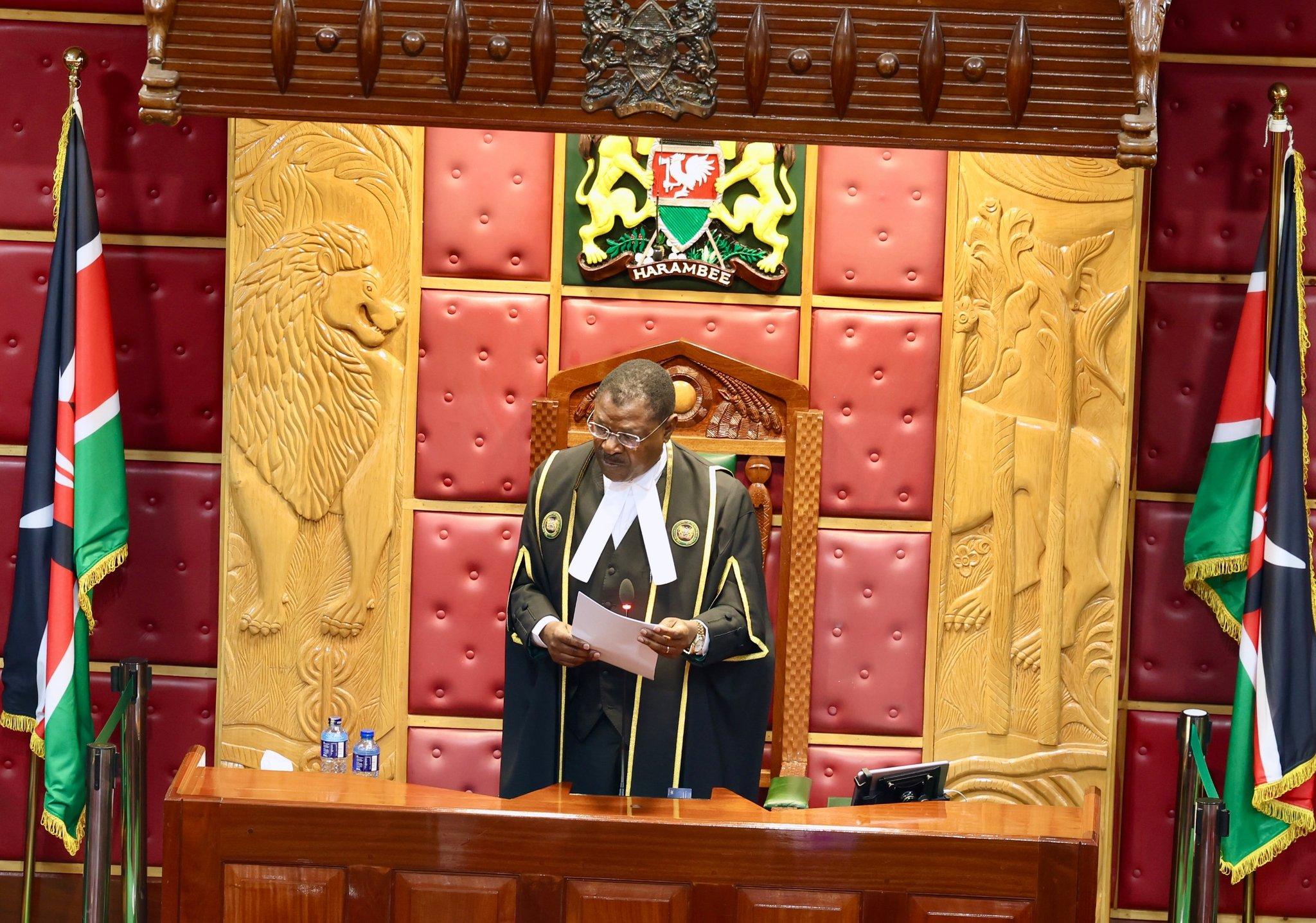 Wetang'ula: Parliament hasn’t sponsored 100 MPs to Addis Ababa to support Raila