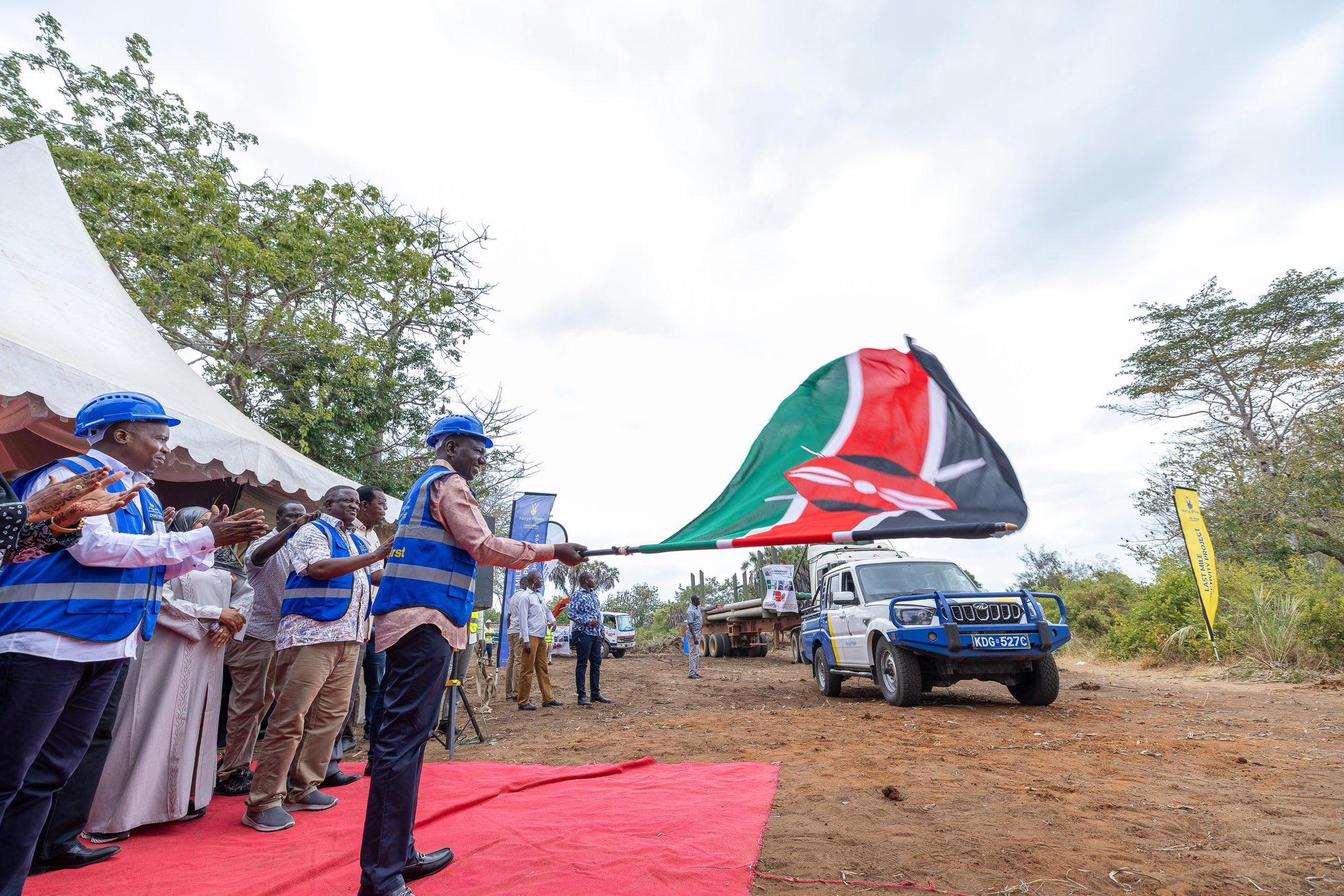 Ruto launches, inspects development projects in Kwale