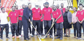 Ndambo tips floorball team to shine at Special Winter Olympics