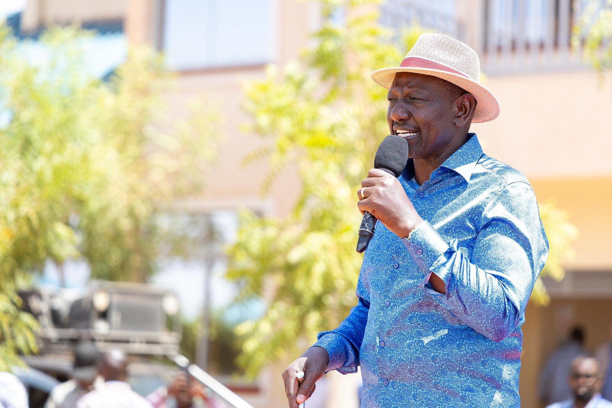 Ruto gives Mandera TTC students Sh1m for lunch