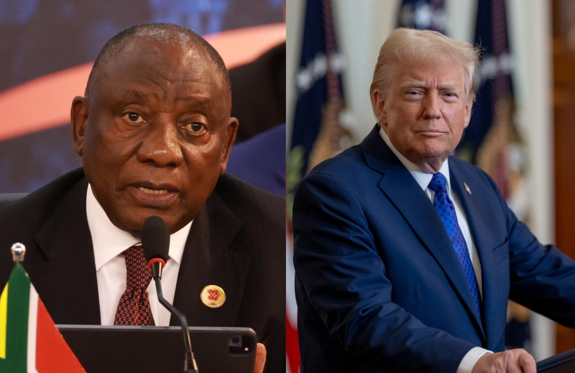 Ramaphosa to Trump: Keep off our affairs