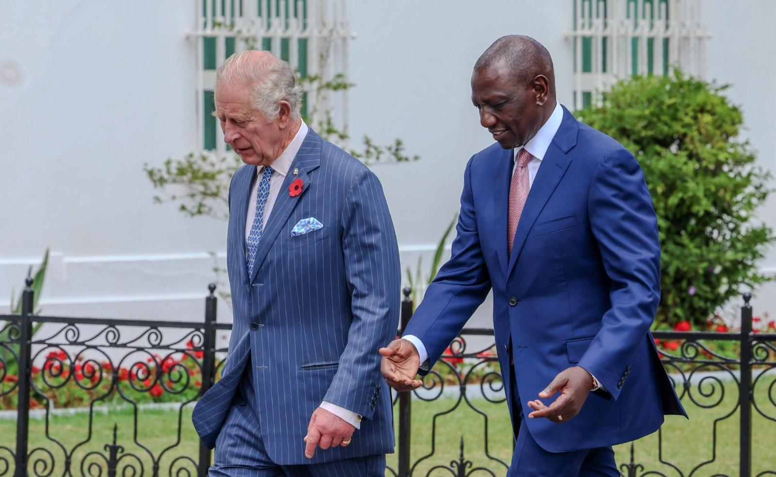 Ruto speaks to King Charles III, discuss regional security