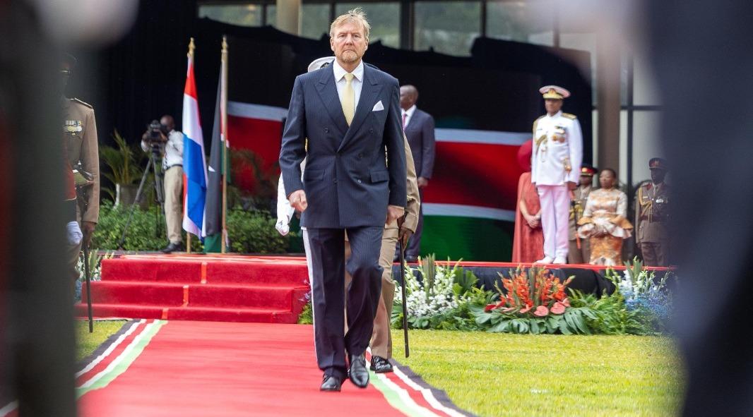 Dutch Royals get red carpet reception at State House