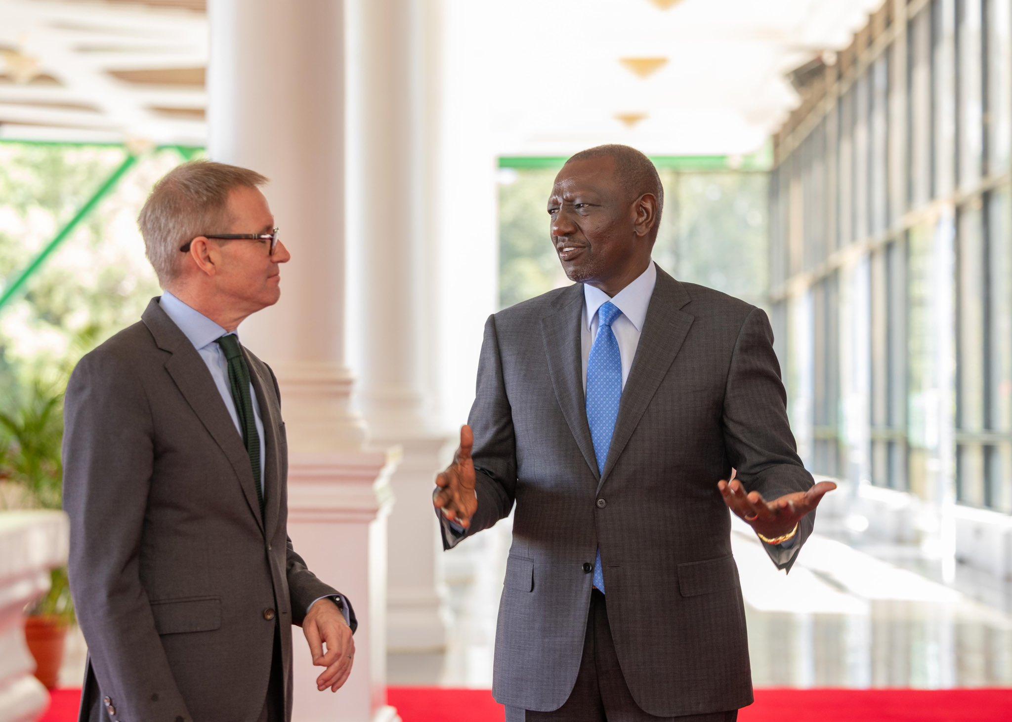 Kenya, UK renew ties as Ruto meets Wigan