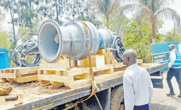 Kisumu farmers to reap better rice yields as pumps installed