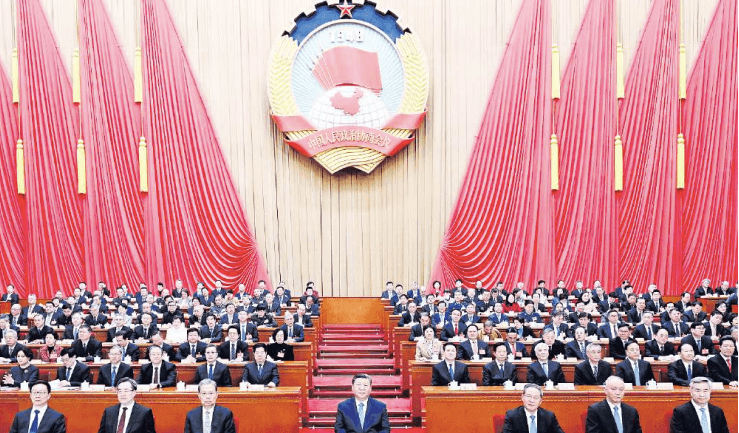 Goodies, lessons in Chinese MPs' meeting