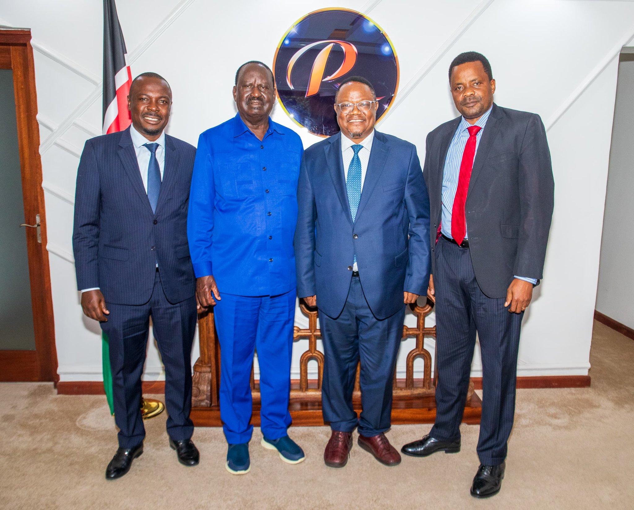 Raila meets Tanzania opposition leaders