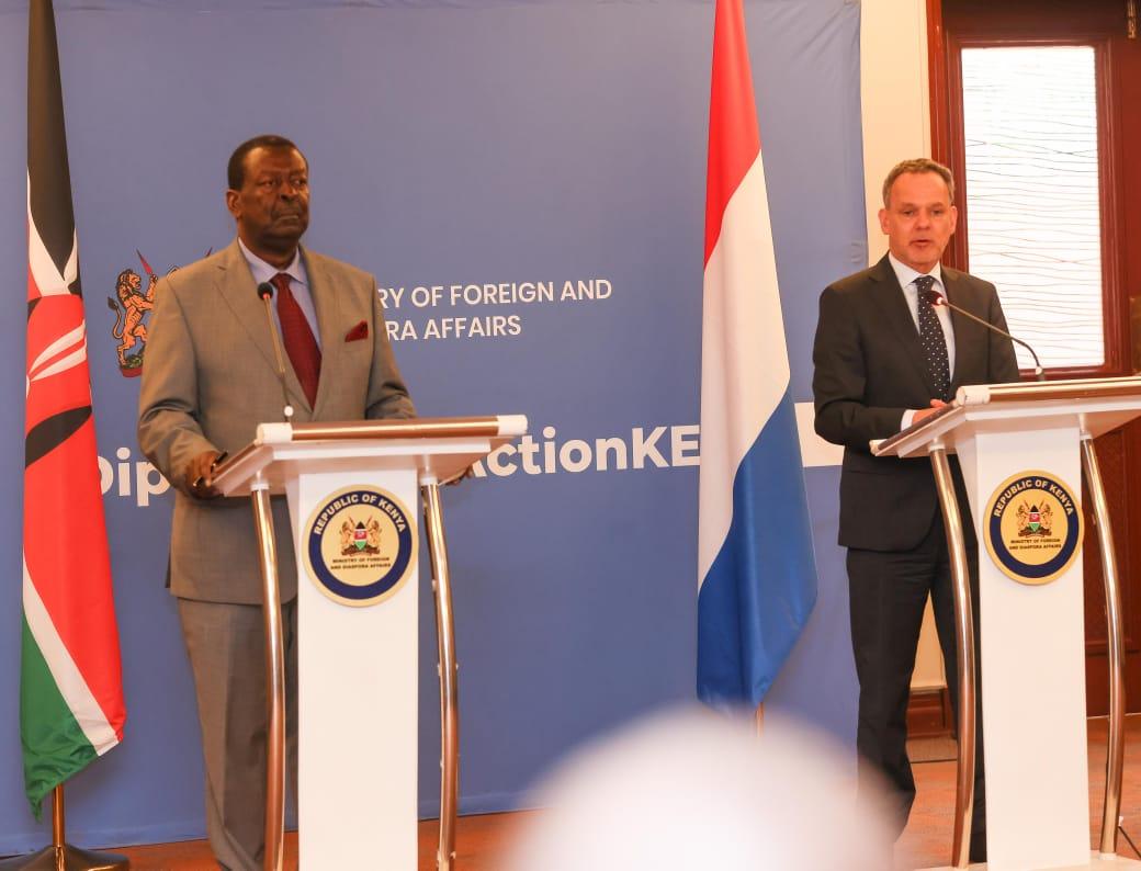 Kenya, Netherlands pledge to bolster ties in all sectors