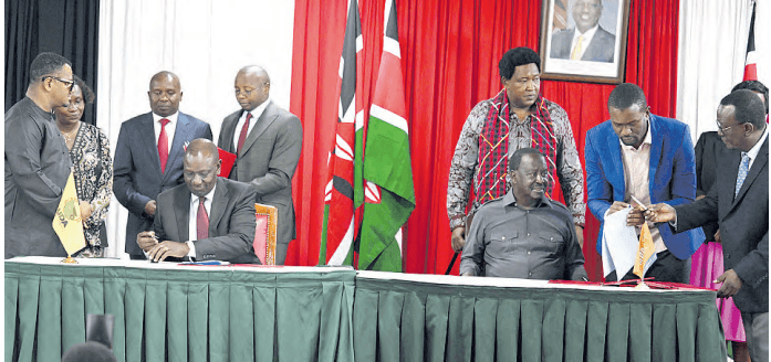 WANJAWA: Ruto, Raila deal and the role Kenyans must play