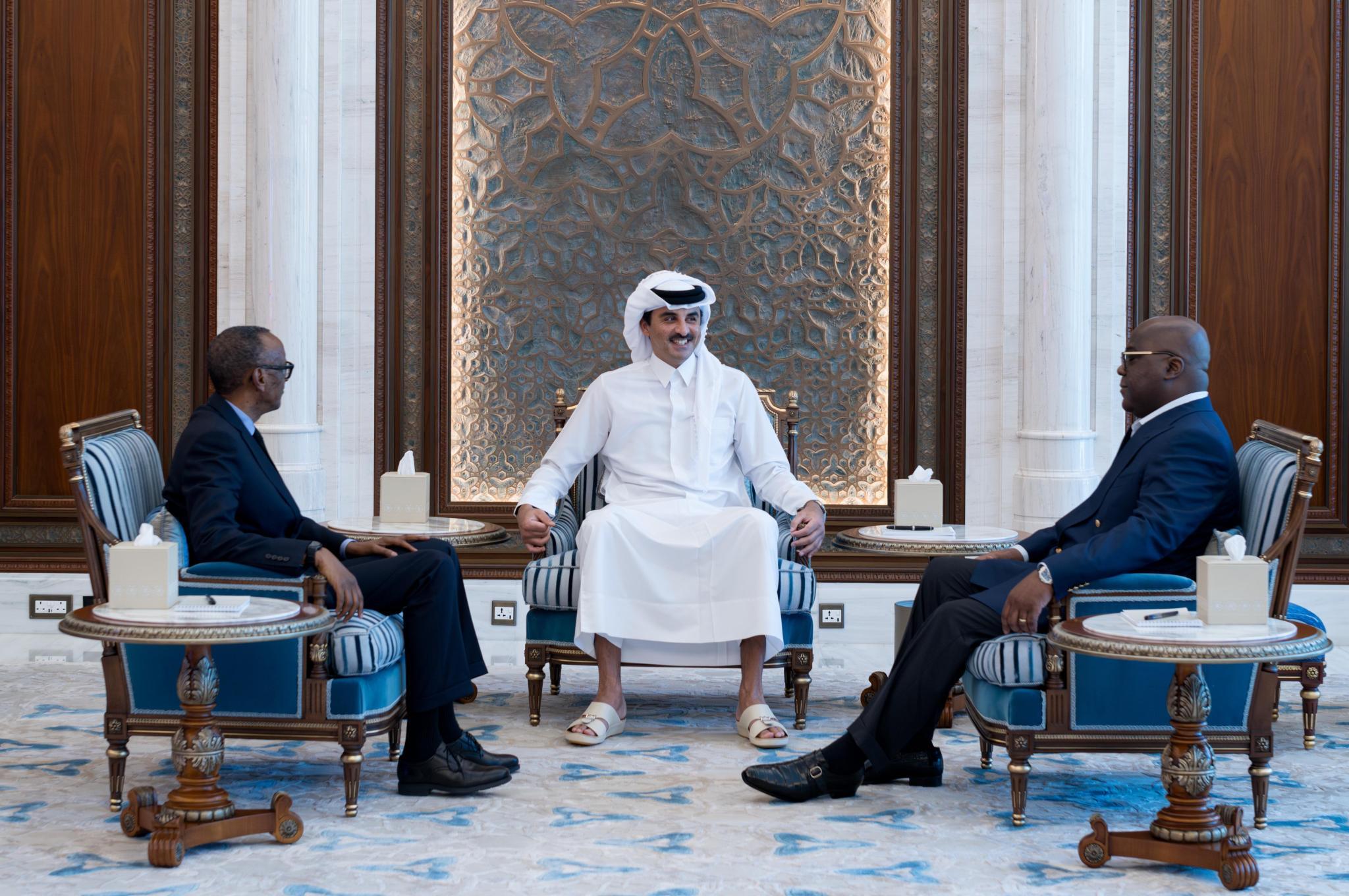 Kagame, Tshisekedi agree to ceasefire after Qatar talks