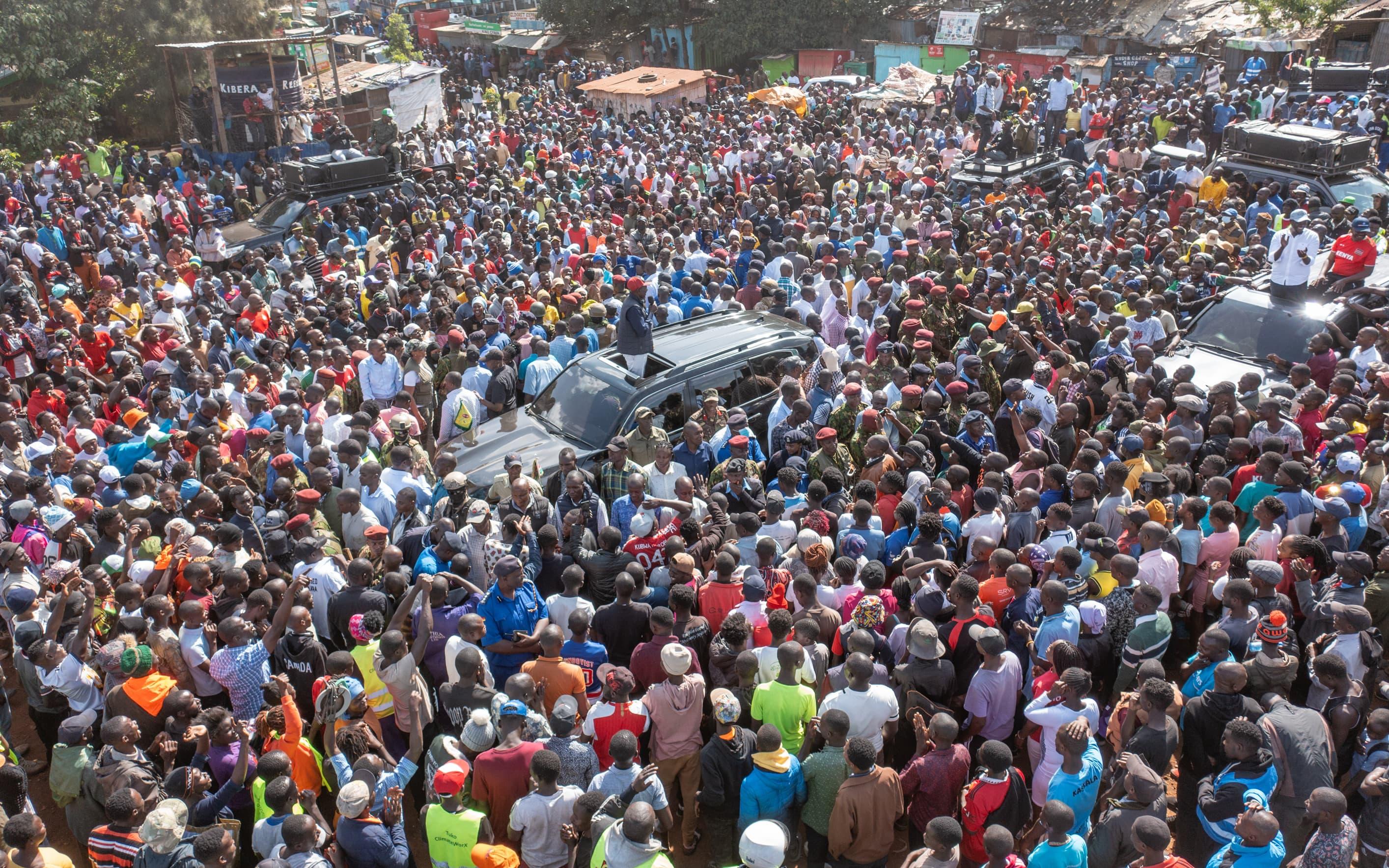 Ruto pedges Sh500m for Toi market