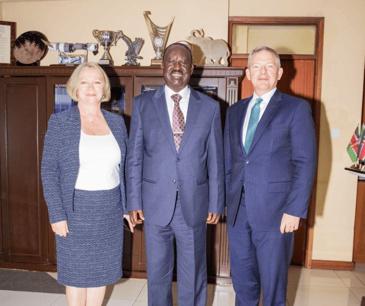 Why I met top US embassy officials – Raila