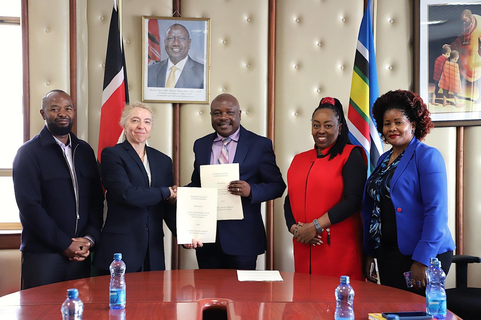 Kenya signs deal to help enhance youth employability