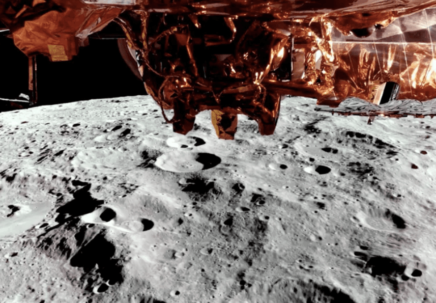 Private spacecraft Blue Ghost lands on Moon