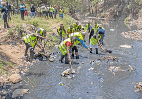 Climate Worx: Clogged rivers flow, trash gone, youths glow