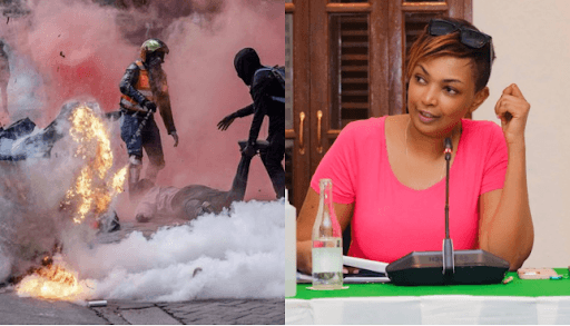 Nyamu slams Gen Z over chaotic memorial protests