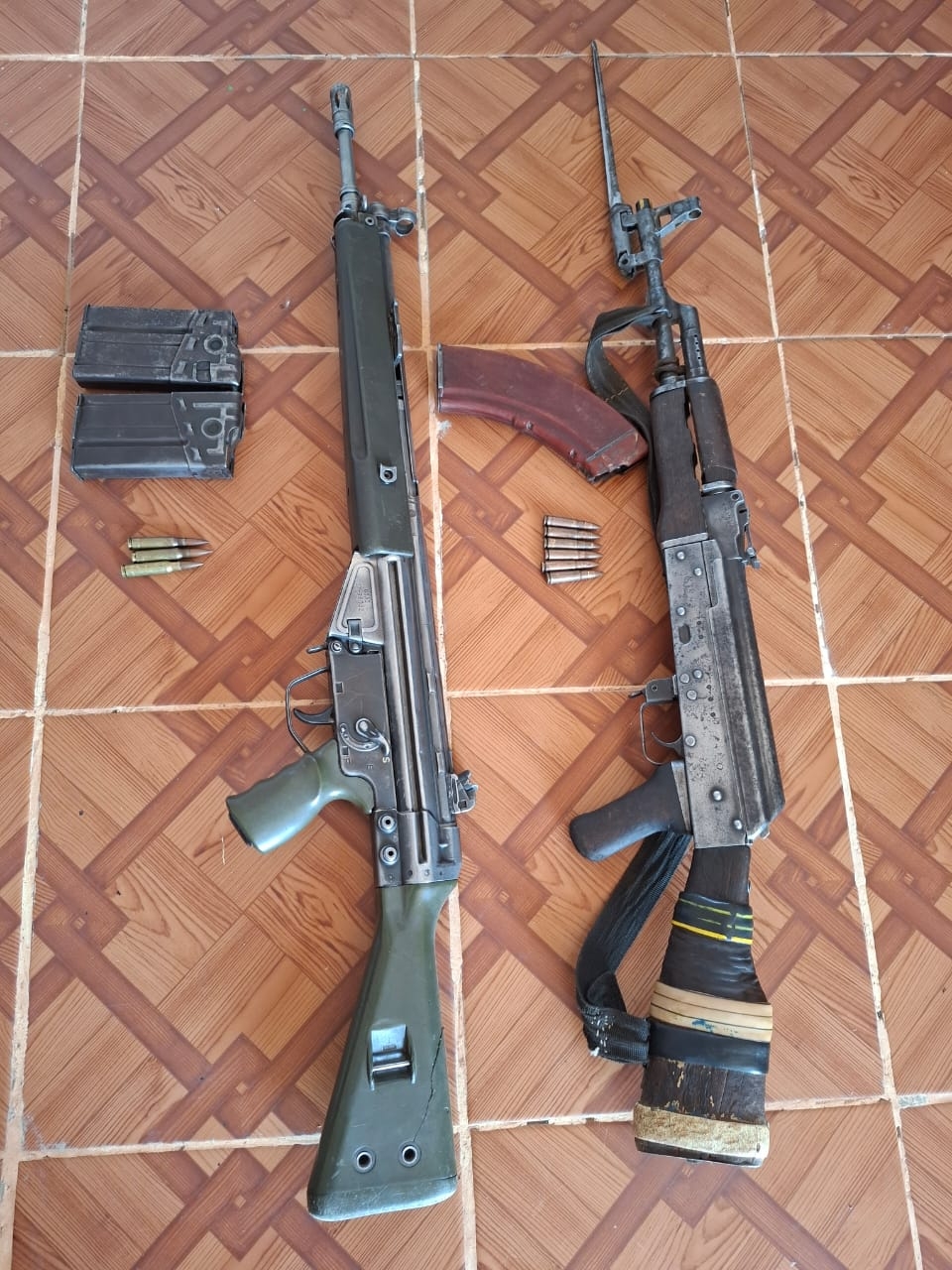Police recover two rifles in operation at Achers Post, Samburu