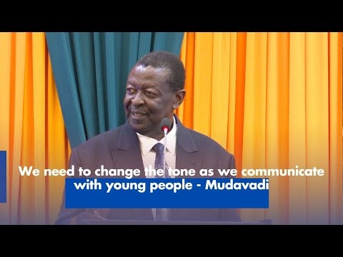 We need to change the tone as we communicate with young people - Mudavadi