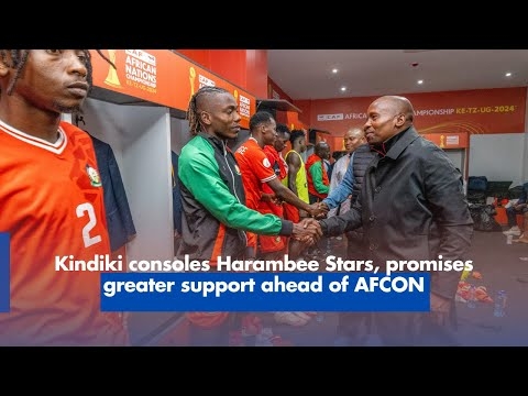 Kindiki consoles Harambee Stars, promises greater support ahead of AFCON