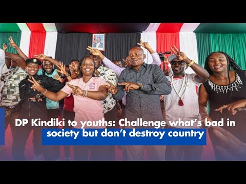 DP Kindiki to youths Challenge what’s bad in society but don’t destroy country