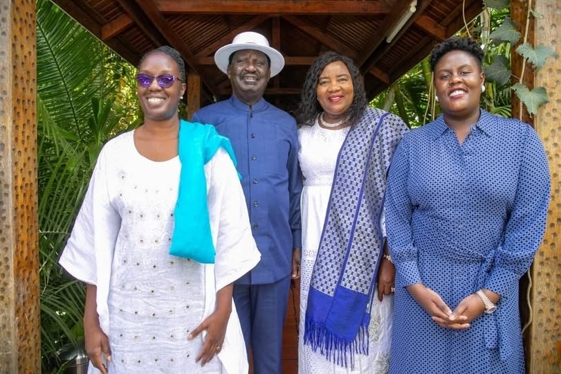Beyond the Podium: Raila the family man
