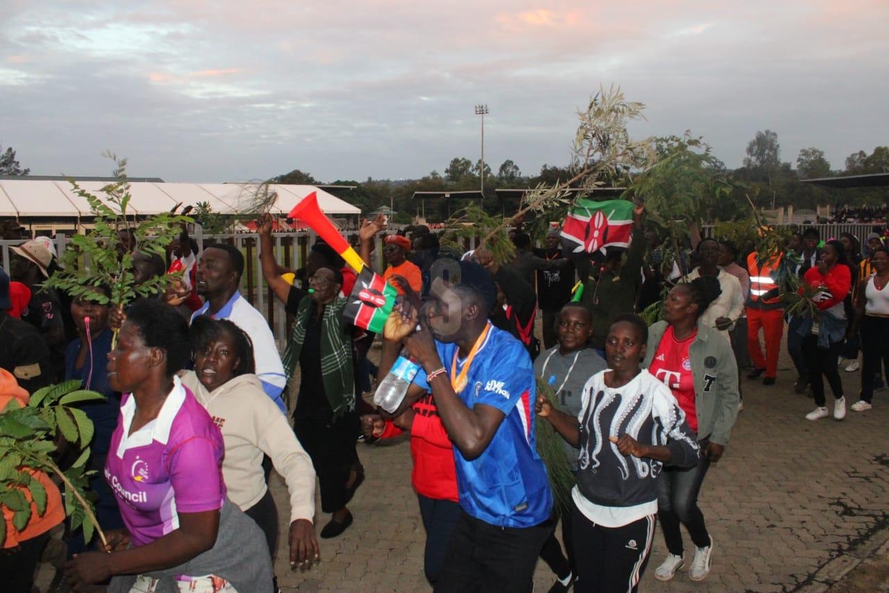 Kisumu turns into a sea of emotion as locals honour Raila