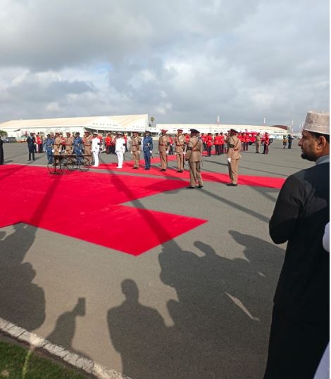 Situation at JKIA ahead of Raila's body arrival