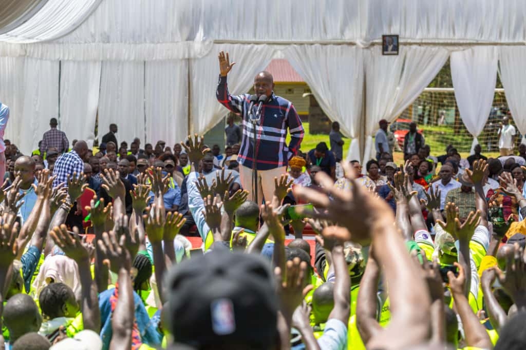 Raila is well! Kindiki, SK Macharia say after phone call