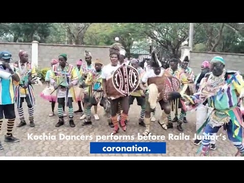 Kochia Dancers performs before Raila Junior’s coronation