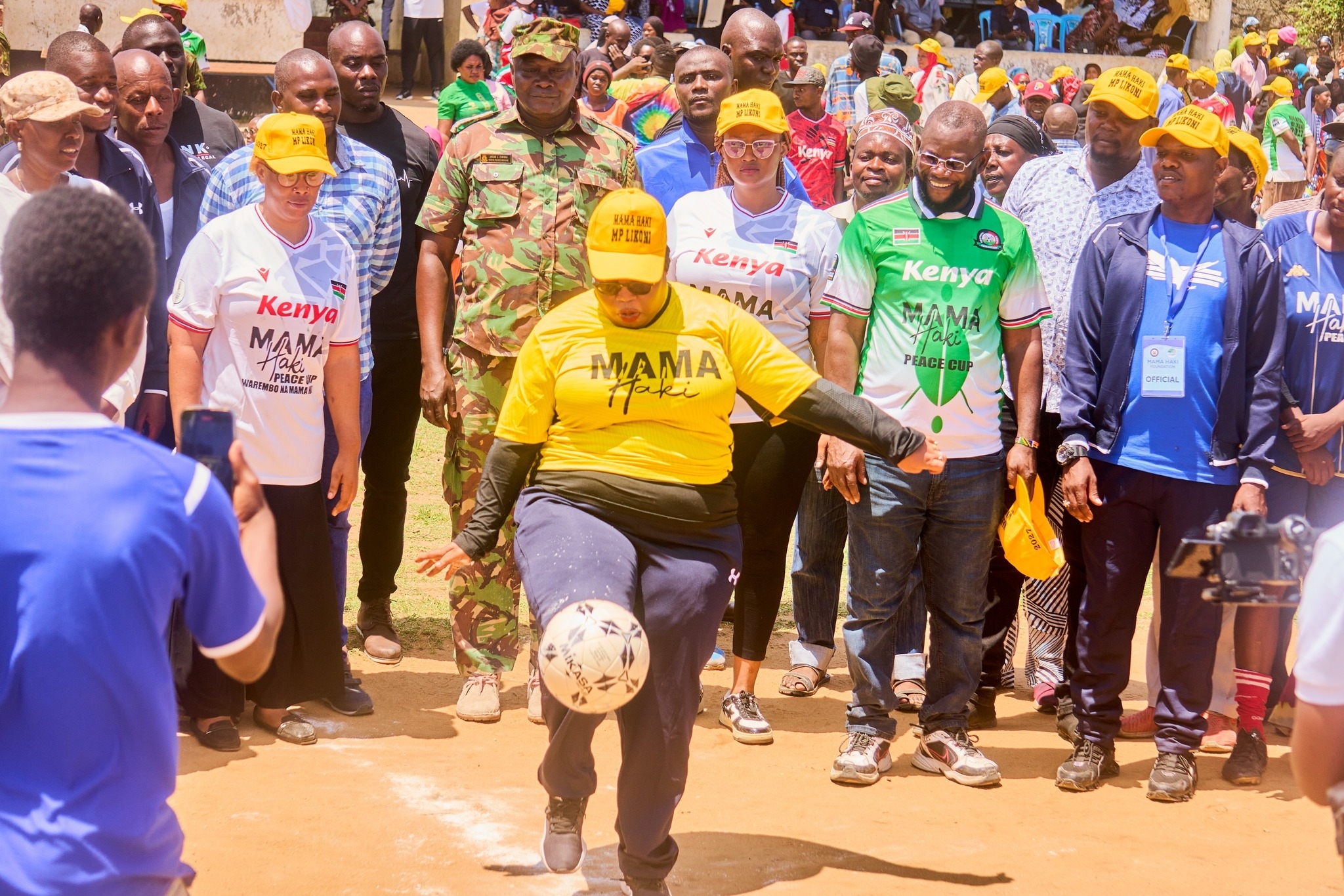 Senator Abdillahi uses football to protect Likoni youth from vices