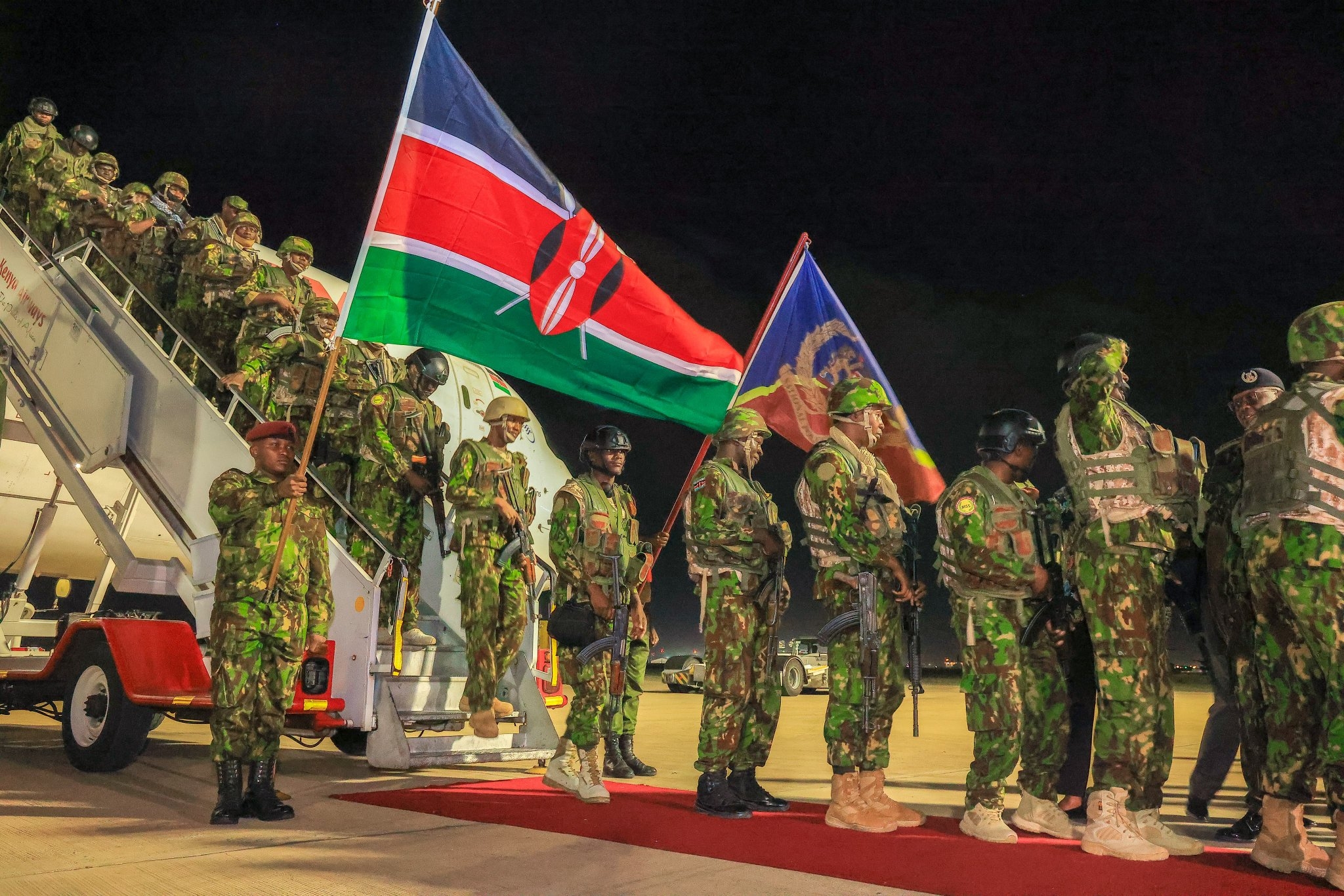 First Kenyan police team returns from Haiti mission