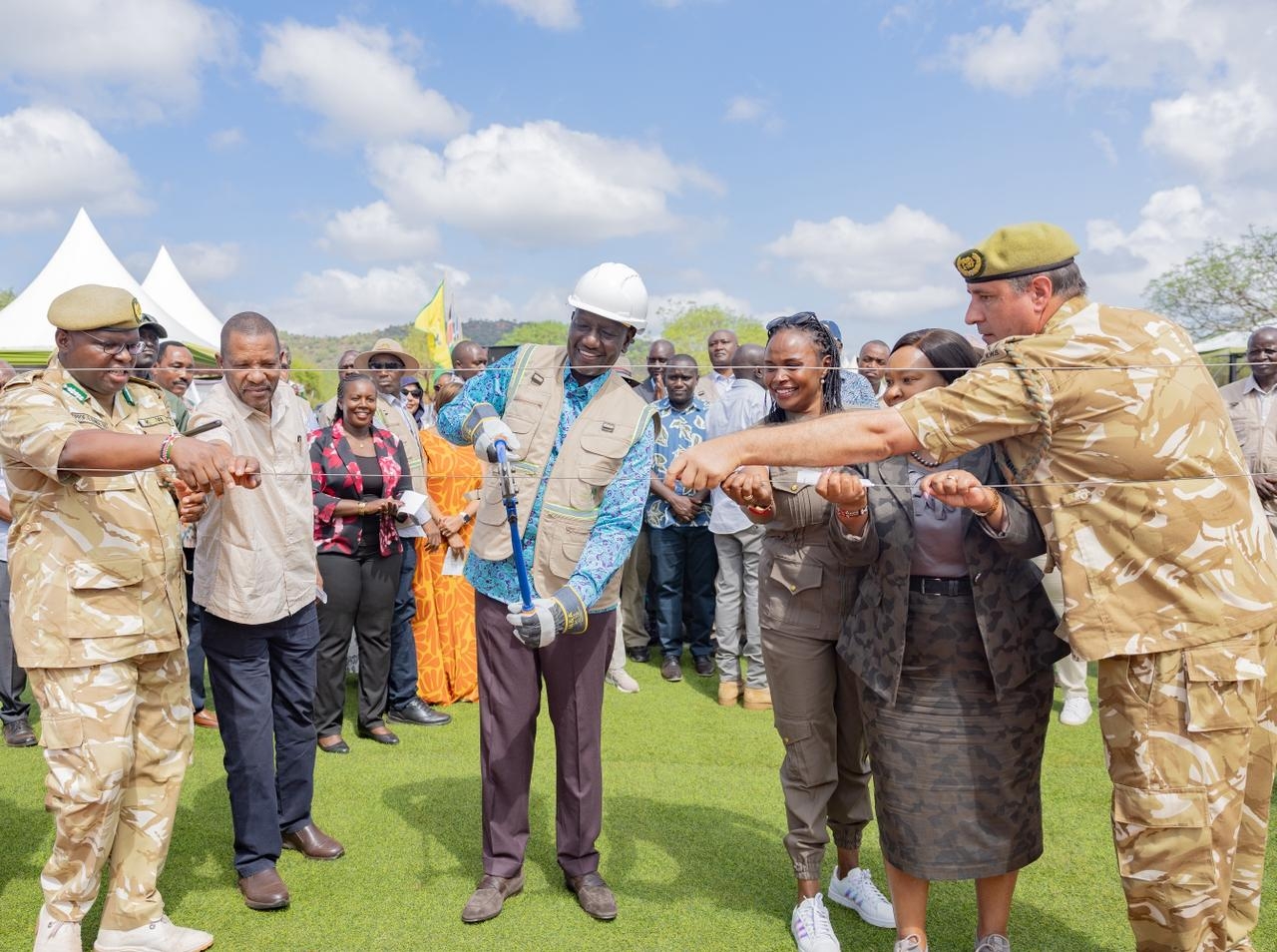PHOTOS: Ruto launches Ngulia Rhino Sanctuary