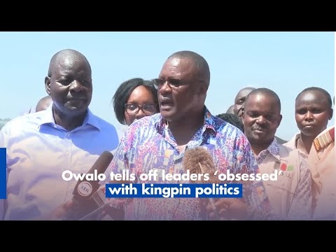 Owalo tells off leaders ‘obsessed’ with kingpin politics